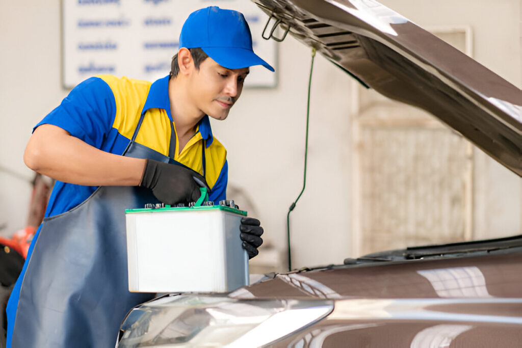 car battery change dubai